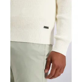 Pierre Cardin Strickpullover mit Streifenmuster Weiß L