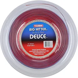 Tourna Tennissaite Big Hitter Deuce blau/rot 220m Rolle