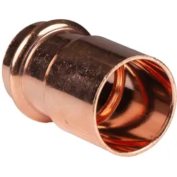 Kupfer Pressfitting Reduzierstück 35 x 28 mm V+M-Kontur DVGW