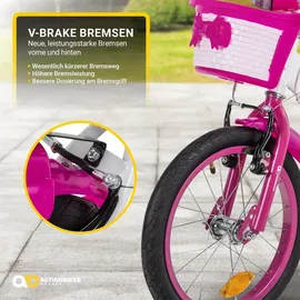 ACTIONBIKES MOTORS Daisy 16 Zoll rosa/pink