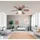 GLOBO Ugo 76 cm Deckenventilator nickel matt/buche/graphit mit Licht