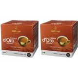 Nescafé Dolce Gusto 2er Set Dallmayr Crema dOro Intensa Kaffee Kapsel 32 Kapseln