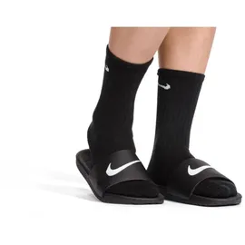 Nike Kawa Slides Badelatschen Kinder black/white 29.5