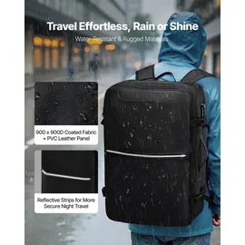 Vevor Vakuum-Reiserucksack 80 L Schwarz