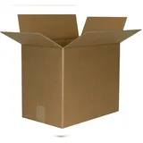 TransPak Wellpapp-Faltkarton, 2-wellig, 390x250x330mm, Qualität 2.20bc braun, Braun