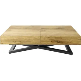 WFL GROUP Cavetta U 120 x 76 x 80 cm braun/schwarz