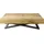 WFL GROUP Cavetta U 120 x 76 x 80 cm braun/schwarz