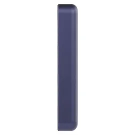 EMOS Powerbank 5 000 mAh WI 522 mit Magnet - magnetischer externer Akku mit Passthrough und Wireless-Charging USB-C-Ausgang inkl. USB-Datenkabel - für iPhone, iPad, Smartwatches - blau