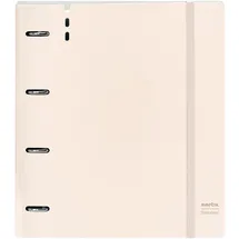 Safta Ringbuch mit 4 Ringen, 35 mm, mit Nachfüllung, mit 100 A4-Blättern, ideal für Kinder verschiedener Altersgruppen, bequem und vielseitig, Qualität und Widerstandsfähigkeit, 27 x 4 x 32 cm,