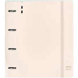 Safta Ringbuch mit 4 Ringen, 35 mm, mit Nachfüllung, mit 100 A4-Blättern, ideal für Kinder verschiedener Altersgruppen, bequem und vielseitig, Qualität und Widerstandsfähigkeit, 27 x 4 x 32 cm,
