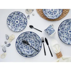 CreaTable Fresco Kombiservice 16-tlg. blau