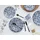 CreaTable Fresco Kombiservice 16-tlg. blau