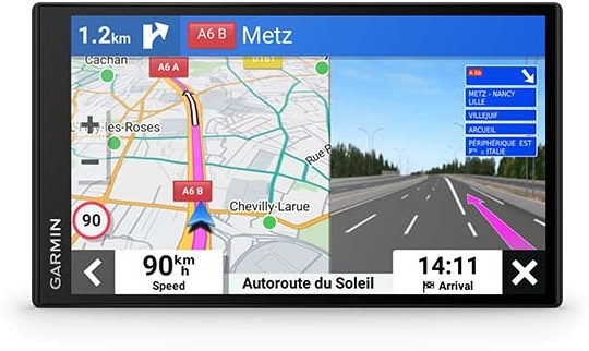  DriveSmart 76 Smartes 7-Zoll-Navi mit Verkehrsinfos via App 