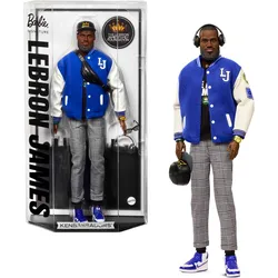 Anziehpuppe BARBIE "Barbie Signature LeBron James", bunt, Puppen, Kinder, Kenbassadors Puppe
