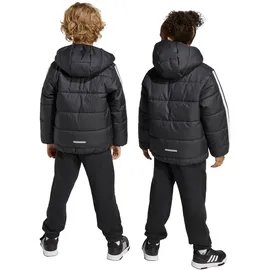 adidas Essentials 3 Stripes Padded Jacke Black/White 116
