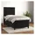 vidaXL Boxspringbett 100 x 200 cm Schwarz