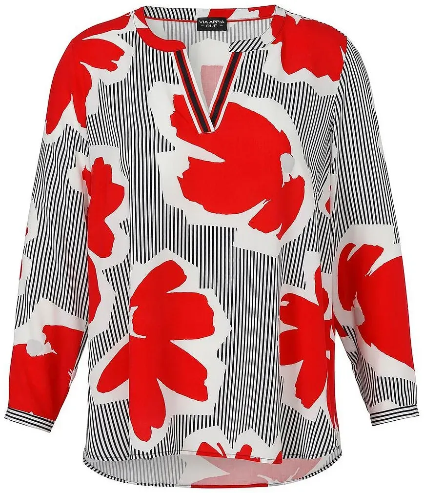 Long-Bluse Via Appia Due rot, 48