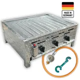 K + F Metalltechnik GmbH & Co. KG Gastrobräter 3-flammig silber