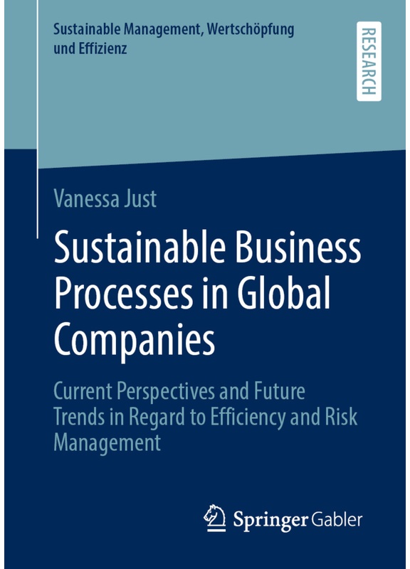 Sustainable Management, Wertschöpfung Und Effizienz / Sustainable Business Processes In Global Companies - Vanessa Just, Kartoniert (TB)