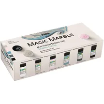 Kreul Magic Marble Chalky Living Acrylfarbe 6 St. matt