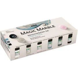 Kreul Magic Marble Chalky Living Acrylfarbe 6 St. matt