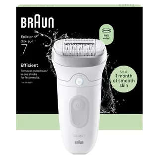 Braun Silk-épil 7 SE7-000 weiß/silber