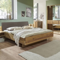 Wiemann Bett Cordoba 180 x 200 cm Holzoptik Braun Eiche