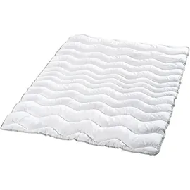 Glööckler KBT Bettwaren Microfaserbettdecke Body Soft Steppdecke weiß 155 cm x 220 cm
