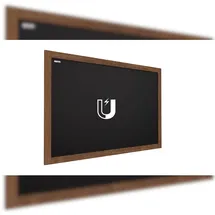 ALLboards Magnetische Kreidetafel 60x40 cm, Holzrahmen