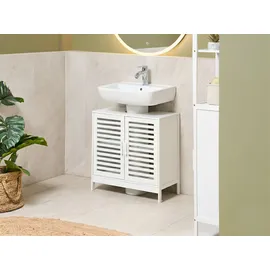 Beliani Waschbeckenunterschrank MISSOULA 60 x 30 x 60 cm