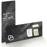 Karat office Design-glas-memoboard Stone Schwarz