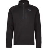 Patagonia Better Sweater 1/4 Zip Fleecejacke Herren Schwarz S