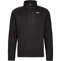 Patagonia Better Sweater 1/4 Zip Fleecejacke Herren Schwarz S