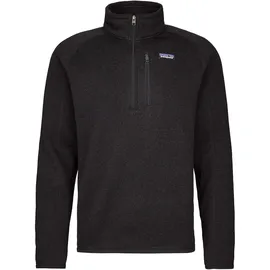Patagonia Better Sweater 1/4 Zip Fleecejacke Herren Schwarz S