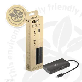 Club 3D 7in1 Portable Dock, USB-C 3.1 [Stecker] (CSV-1598)