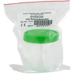 Urinbecher mit Schraubdeckel