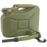 Trutzholm Benzinkanister 10 Liter Hammerschlag Olivgrün