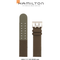 Hamilton Textil Khaki Field Chrono - Band-set Textil-grün-22/22 H694.717.102 - grün