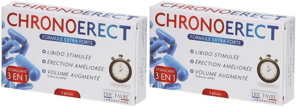 ERIC FAVRE Stimulant Sexuel Chronoerect 2x4 pc(s) capsule(s)