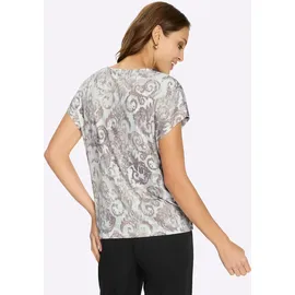Lady WITT WEIDEN Print-Shirt in ecru-sesam-bedruckt | Gr.: 38