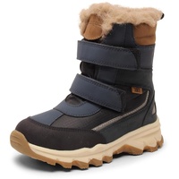 Bisgaard Kinder Winterstiefeletten Eddie TEX Blau Leder & Textil 28