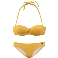 Buffalo Bügel-Bandeau-Bikini Damen gelb Gr.34 Cup C