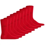 Bugatti Socken-Sets 9er Pack Rot 43-46