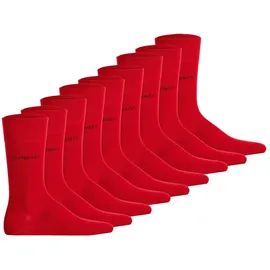 Bugatti Socken-Sets 9er Pack Rot 43-46