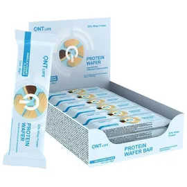 QNT Protein Wafer Bar Vanille Joghurt Riegel 12 x 35 g