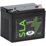 LANDPORT Batterie U1R-280 SLA 12V 24Ah kompatibel für Rasenmäher, Aufsitzmäher, Rasentraktor Universal 53030, C60-N30L-A, Y60-N30L-