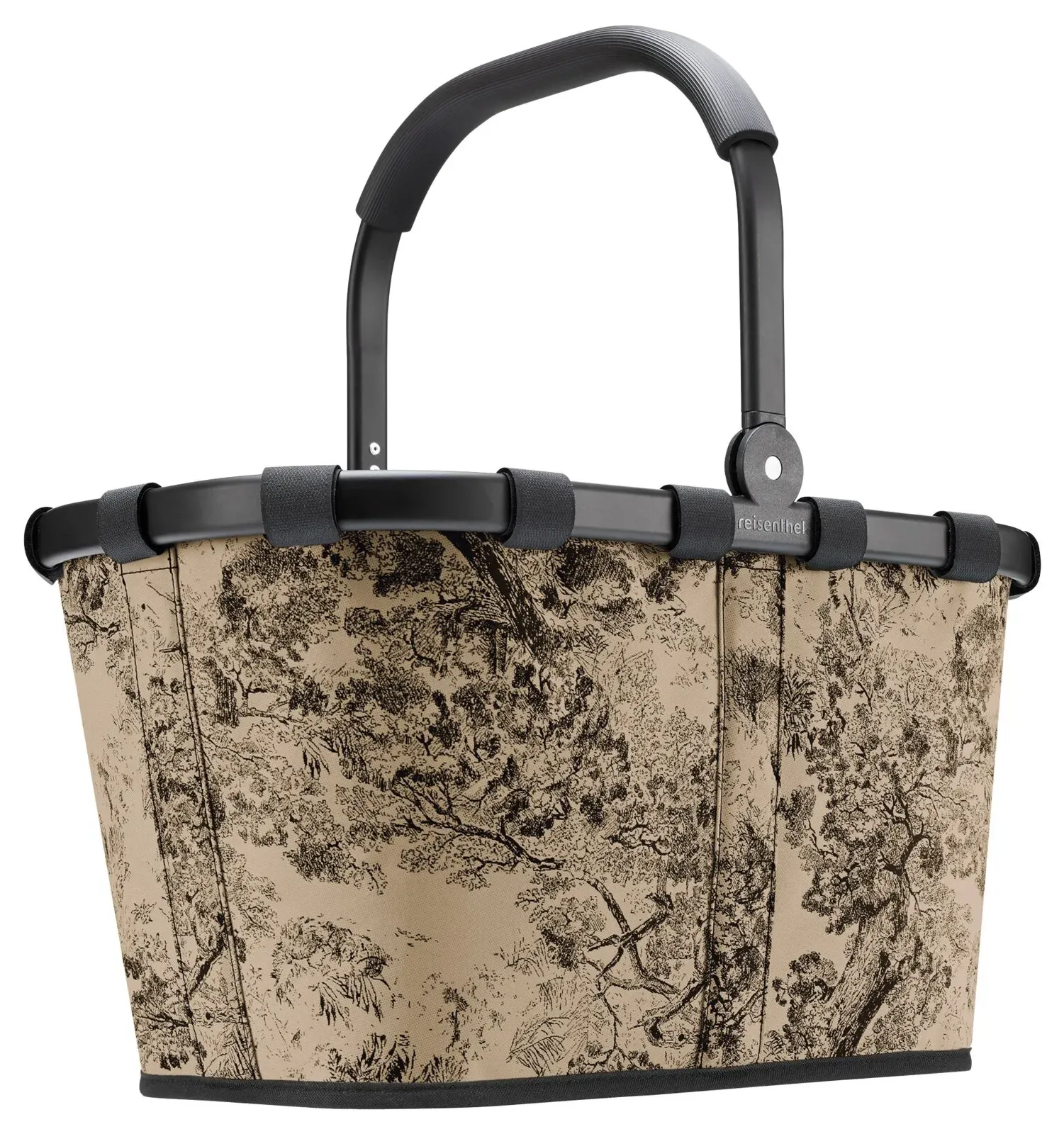 Reisenthel Carrybag Jacquard Brown - B/H/T ca. 48.00x29.00x28.00