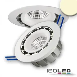 LED Einbaustrahler rund flach schwenkbar 15W 1200lm WW dimmbar EEK F [A-G]