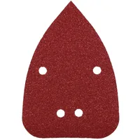 KWB 493624 Deltaschleifpapier 136 mm x 96 mm 5 St.