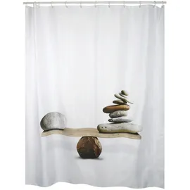 MSV Duschvorhang 180 x 200 cm Blau